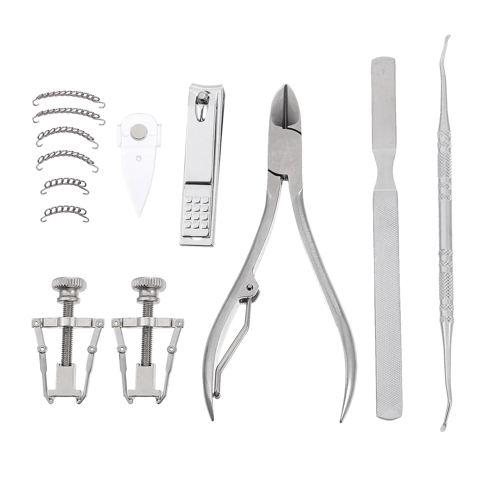 

Nail Correction Tools Nail Scissors Clippers Manicure Set Stainless Steel Smooth Ergonomic Design Easy Trimming Beautiful