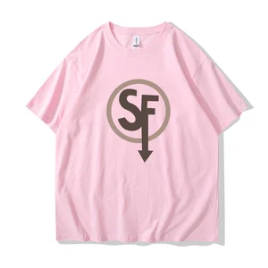 Sally yüz baskılı tişört kadınlar için, haruku, vintage, kawaii, üst, kısa kollu, artı boyutu, t shirt, grafik gotik yaz 8 en çok satılan, sally face gömlek - №1