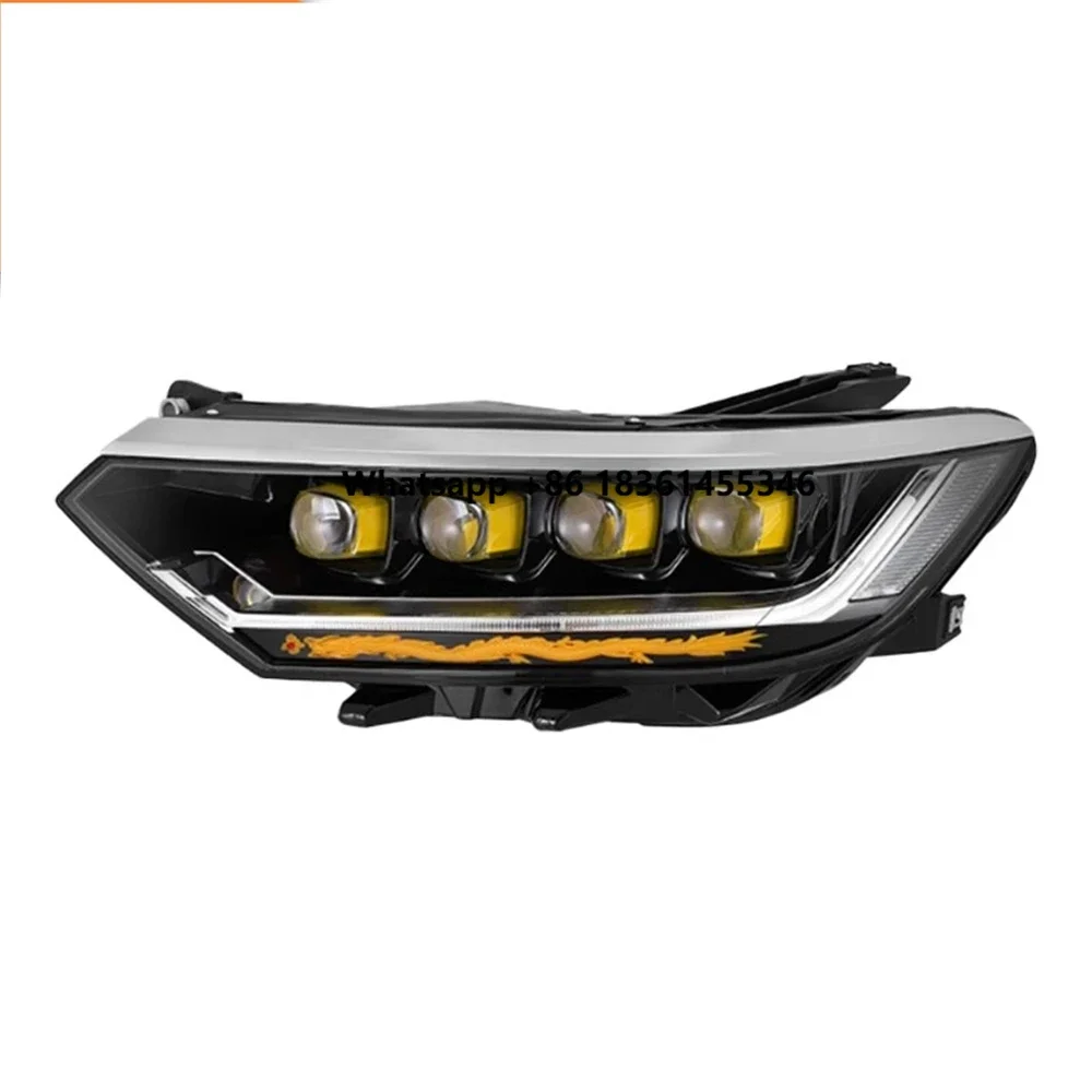 

Car accessories headlight assembly 2pcs for vw 17-19 passat b8 DRL daytime running light driving lamp