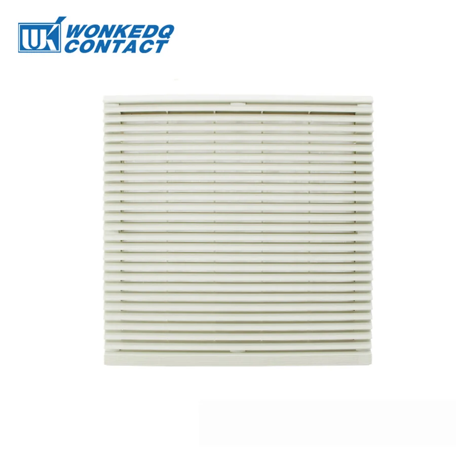 9806-300 Industrial Electrical Cabinet Ventilation Set Cover Dustproof Louver Blower Exhaust Cooler Filter Panel Without Fan