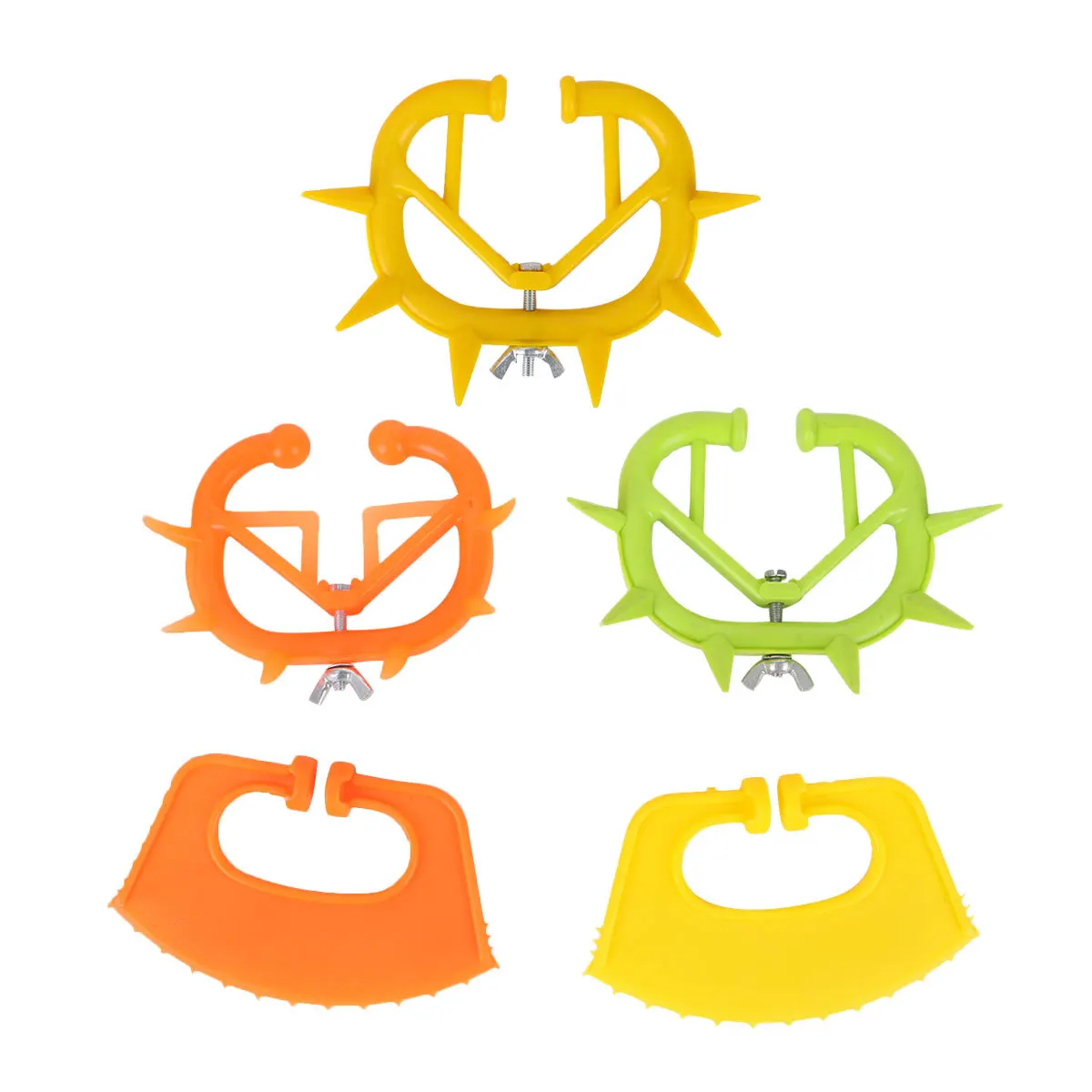 

5Pcs Cow Nose Thorn Cattle Weaner Calf Weaning Tool Sturdy Nose Clip Prevent Sucking Licking Milking Stop Cattle Weaner