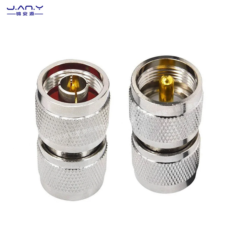 1 piece Pure Copper UHF to N type adapter RF RF coaxial cable feeder connector SL16/L16 male to female conversion