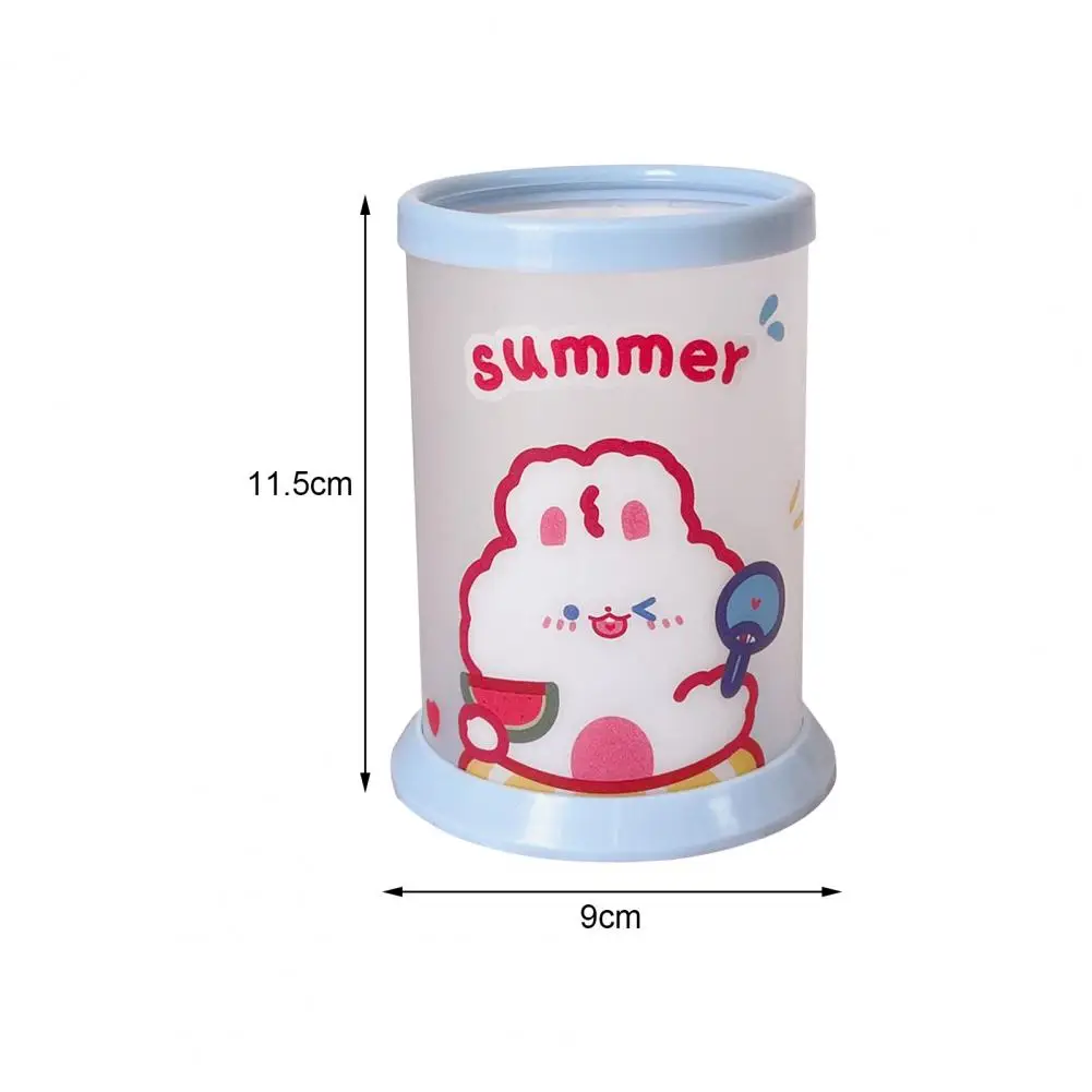 ペンシルホルダーデスクオーガナイザー,防水PVCクリエイティブペンシル,化粧ブラシ,オーガナイザー,バケット,装飾,文房具オーガナイザー