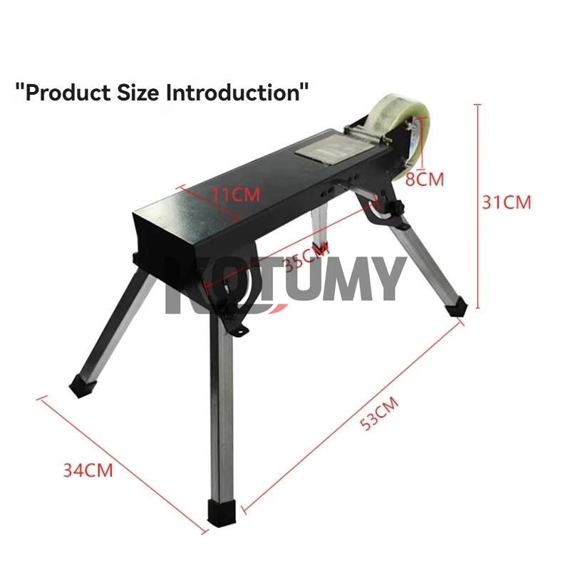 Manual Packaging Machine Transparent Tape Sealing Machine Multifunctional Express Packaging Tool