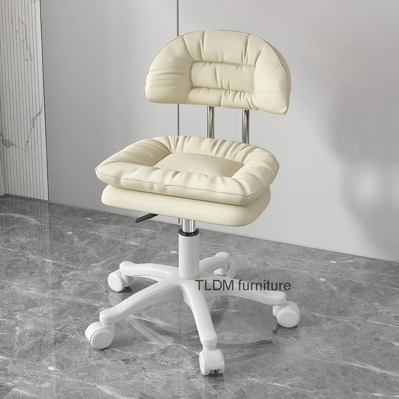 

Makeup Beauty Barber Chair Salon Hair Salon Swivel Hairdressing Cosmetic Saddle Pedicure Recliner Silla De Barbero Furniture