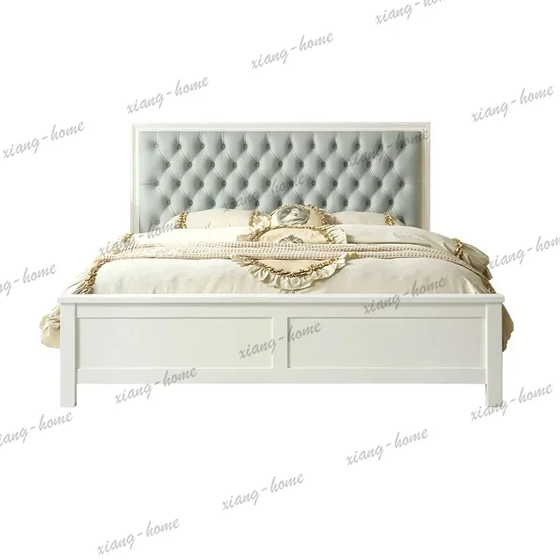 Italian Comforter Adult Bed Frames Luxury Organizer Bedframe King Size Double Bed Living Room Storage Lit 2 Personnes Furniture