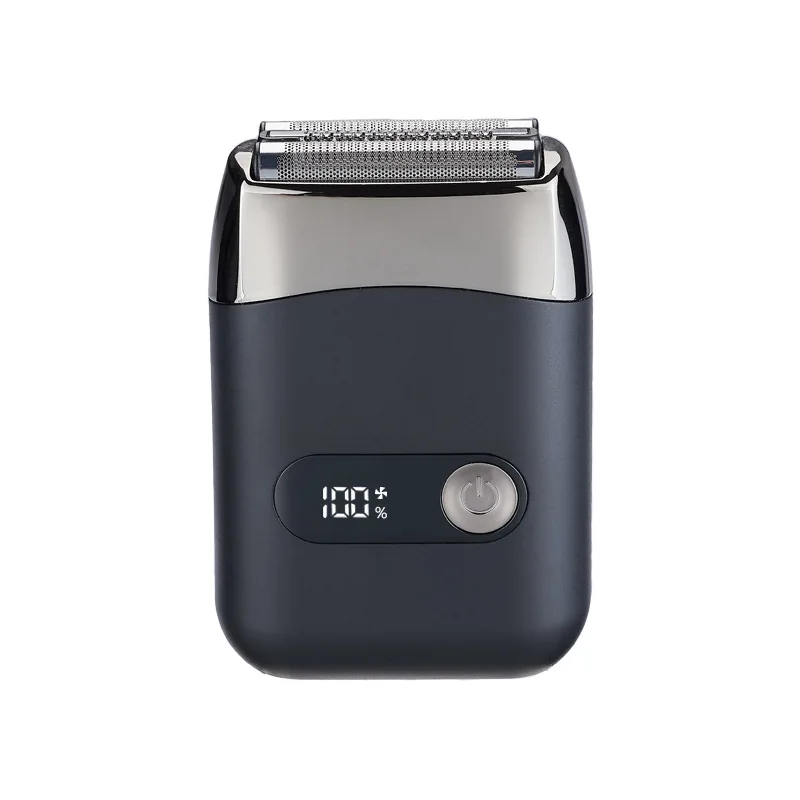 2026 New Cross-border Men Electric Shaver Reciprocating Triple Blade Mini Portable Washable Beard Razor