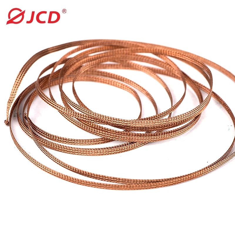 JCD soldering wick wire 2.0MM Width 1.5 Meter length Desoldering Braid Welding Solder Repair work tools Lead Tin wires Cord Flux