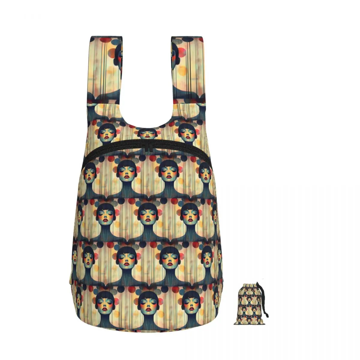 Modern Female Cool Geometric Colour Backpack Student Storage BookBag Kids School Bag Computer Shoulder Bags for Boys Girls