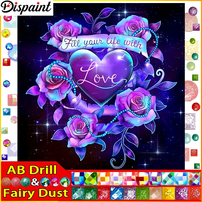 Dispaint Fairy Dust AB DIY 5D Diamond Painting 