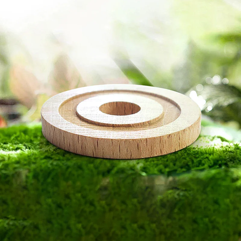 Car Air Freshener Replacement Beech Wood  Tablet Car Fragrance Perfume Refill Natural Beech For Essential Oils 1/2/5pcs
