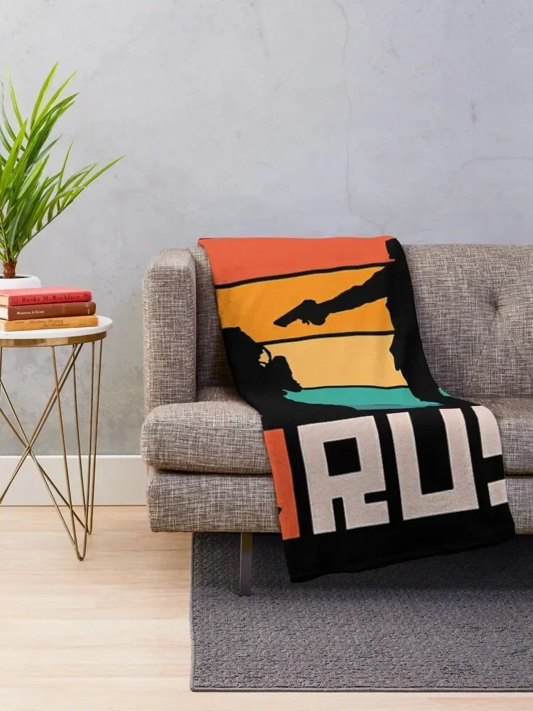 Rust Game Merch Tee's & Hoodies Throw Blanket Plush Thins For Decorative Sofa blankets ands Blankets