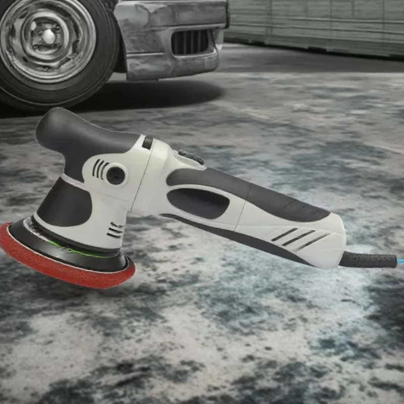 5 Inch 750W Dual-Action Electric Polisher Big Orbit Variable-Speed Car Polishing Detailing Wet Polishing