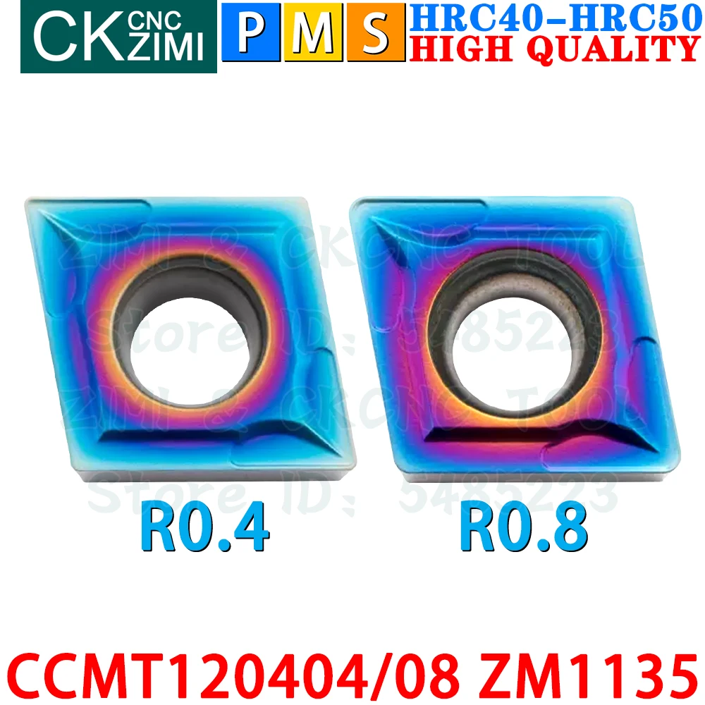 CCMT120404 ZM1135 CCMT120408 ZM1135 CCMT431 CCMT432 كربيد الخارجية تحول إدراج أدوات CCMT 1204 CCMT1204 CNC مخرطة معدنية أدوات تقطيع