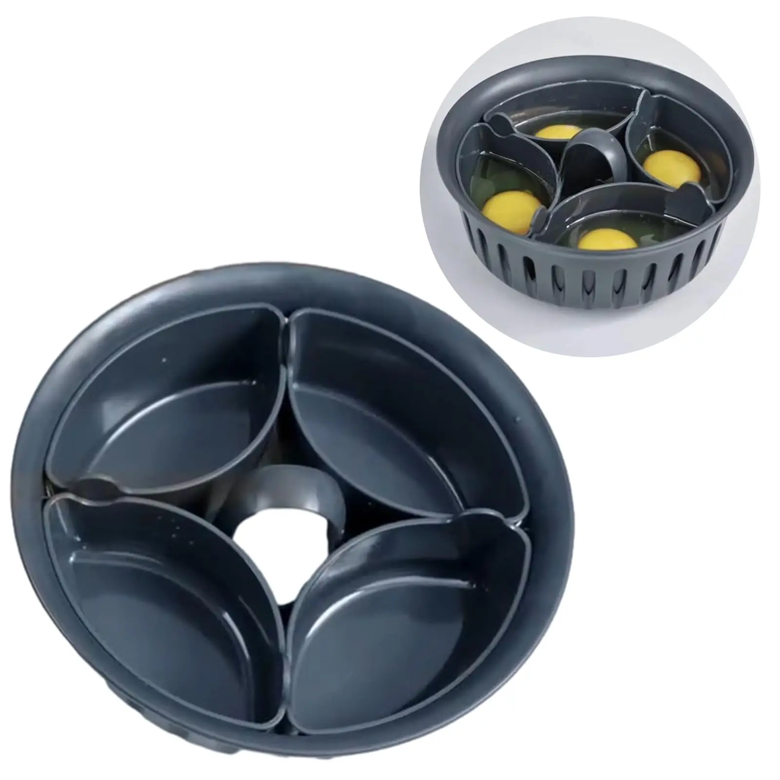 4 in1 Egg Holder For Thermomix TM5 TM6 TM31 Poacher Pot Cooking Mold Pizza Egg Rack Boiler Basket Steamer Kitchen Utensils Tool