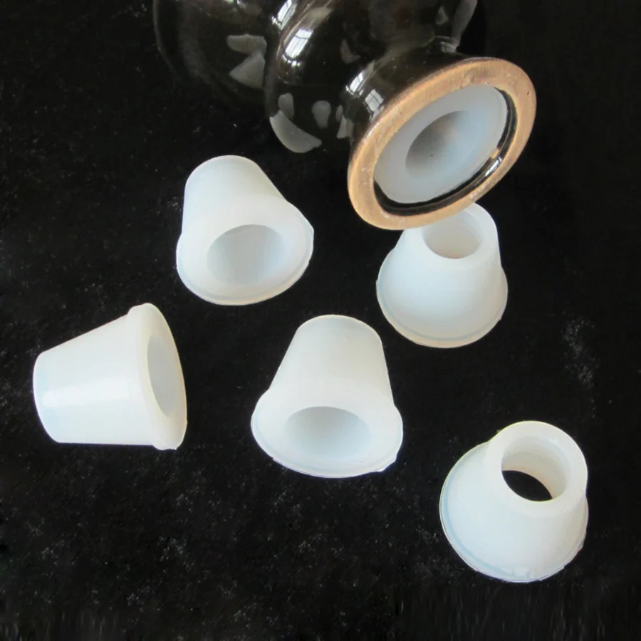 2pcs Hookah Silicone Grommet Set Shisha Rubber Seal Gasket for Hose Bowl Base Airtight Spacer Rings Narguile Chicha Accessories