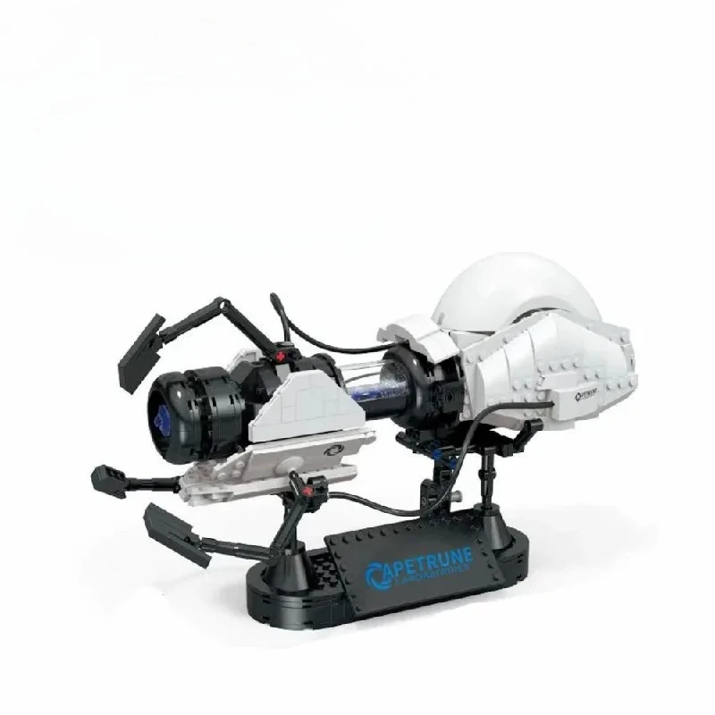 667-teiliger Portal Gun Baukasten Kreatives Spiel-Modellbau-Set Wissenschaftliches Lernspielzeug für Jungen Geschenk Schreibtisch-Deko
