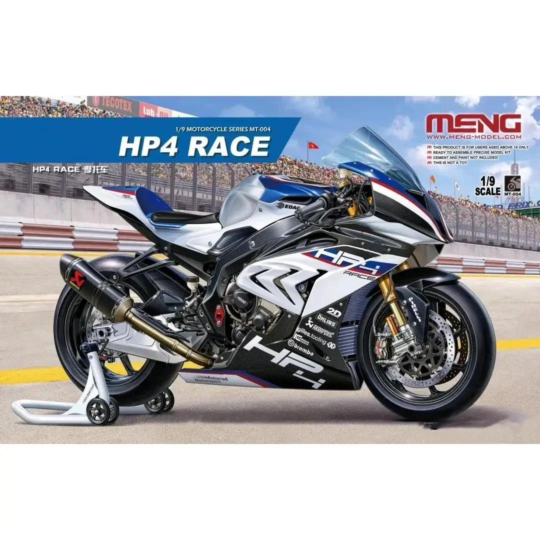 

MENG MT-004 1/9 scale MOTORCYCLE SERIES HP4 RACE model kit