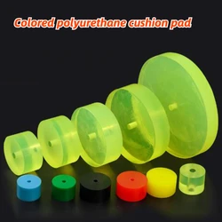 1-10pcs Colored PU Elastic Punching Cushion Pad PU Round Plate Rubber Spring Sheet Polyurethane Mould Sealing Gasket Fill
