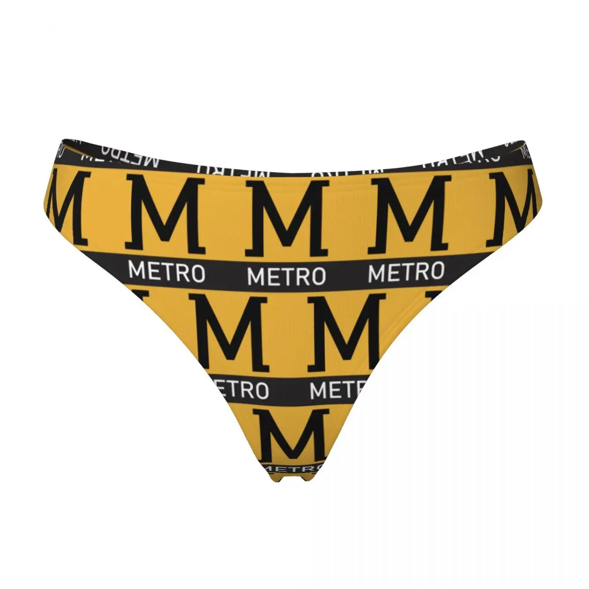 Custom Tyne And Wear Metro G-string Panties Breathable Women Stretch Thongs Comfort Underwear