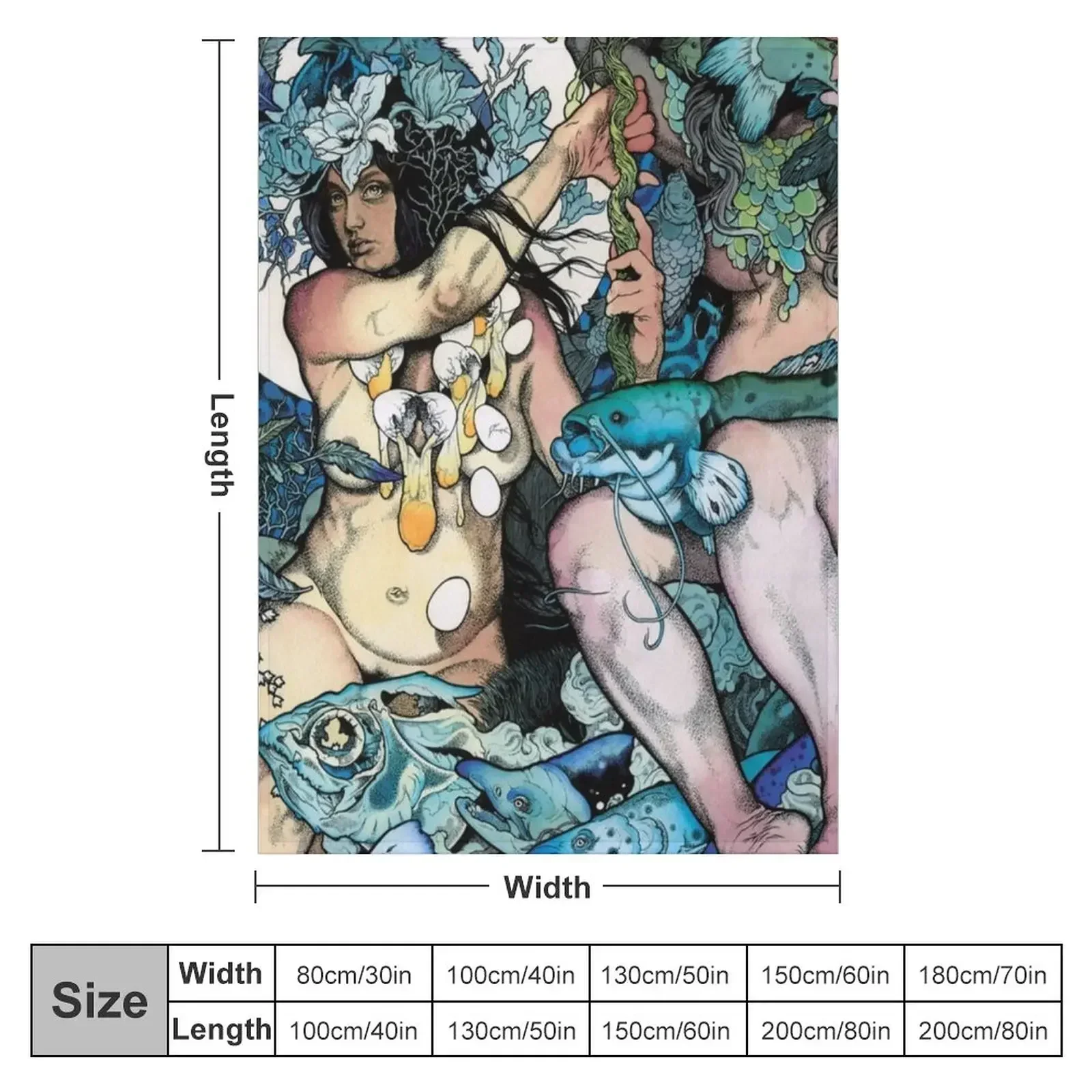 Baroness: Blue Throw Blanket Tourist manga heavy to sleep Flannel Fabric Blankets