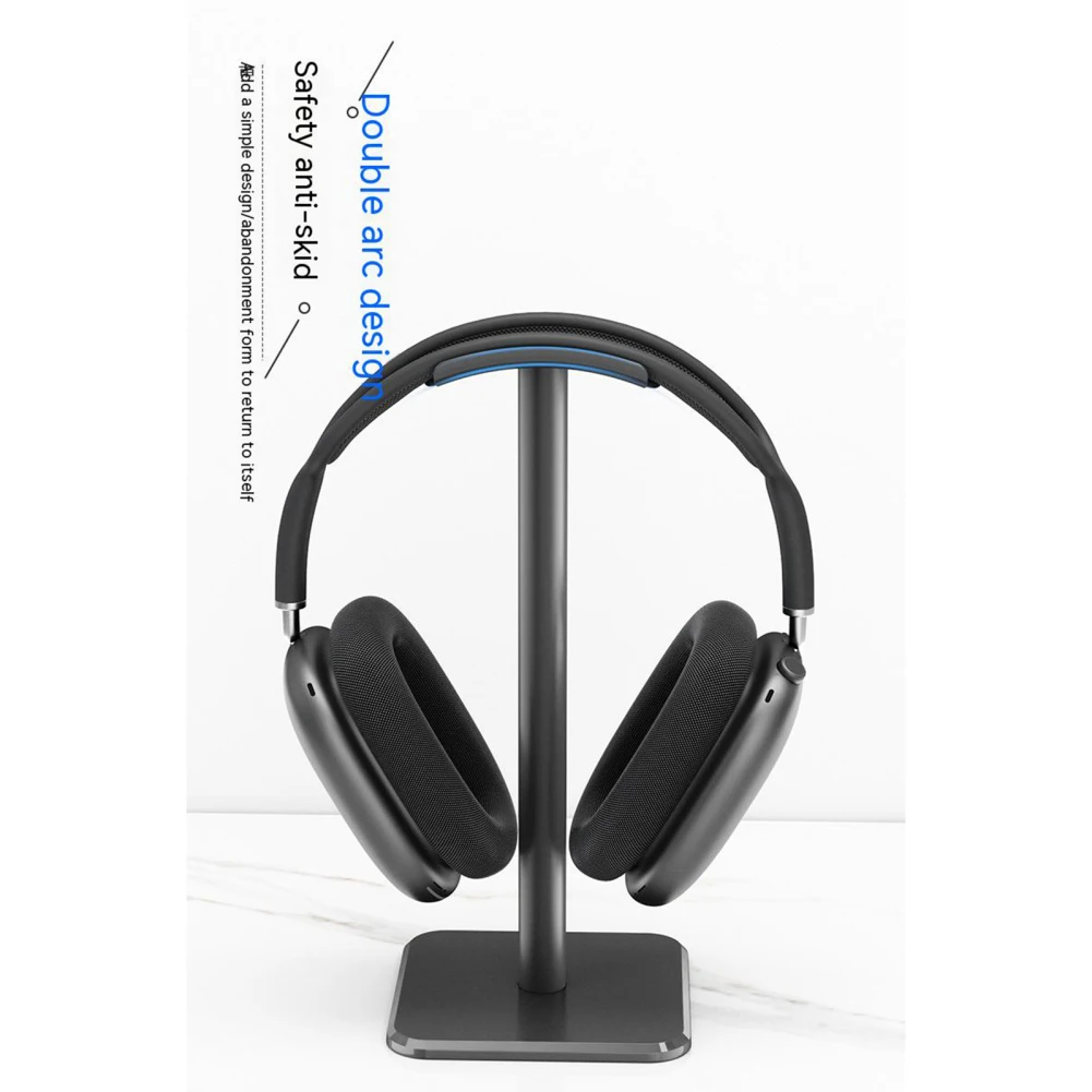 Headphone Stand Universal Aluminuim Headset Holder Aluminum Supporting Flexible Headrest Fashion Headphone Hanger