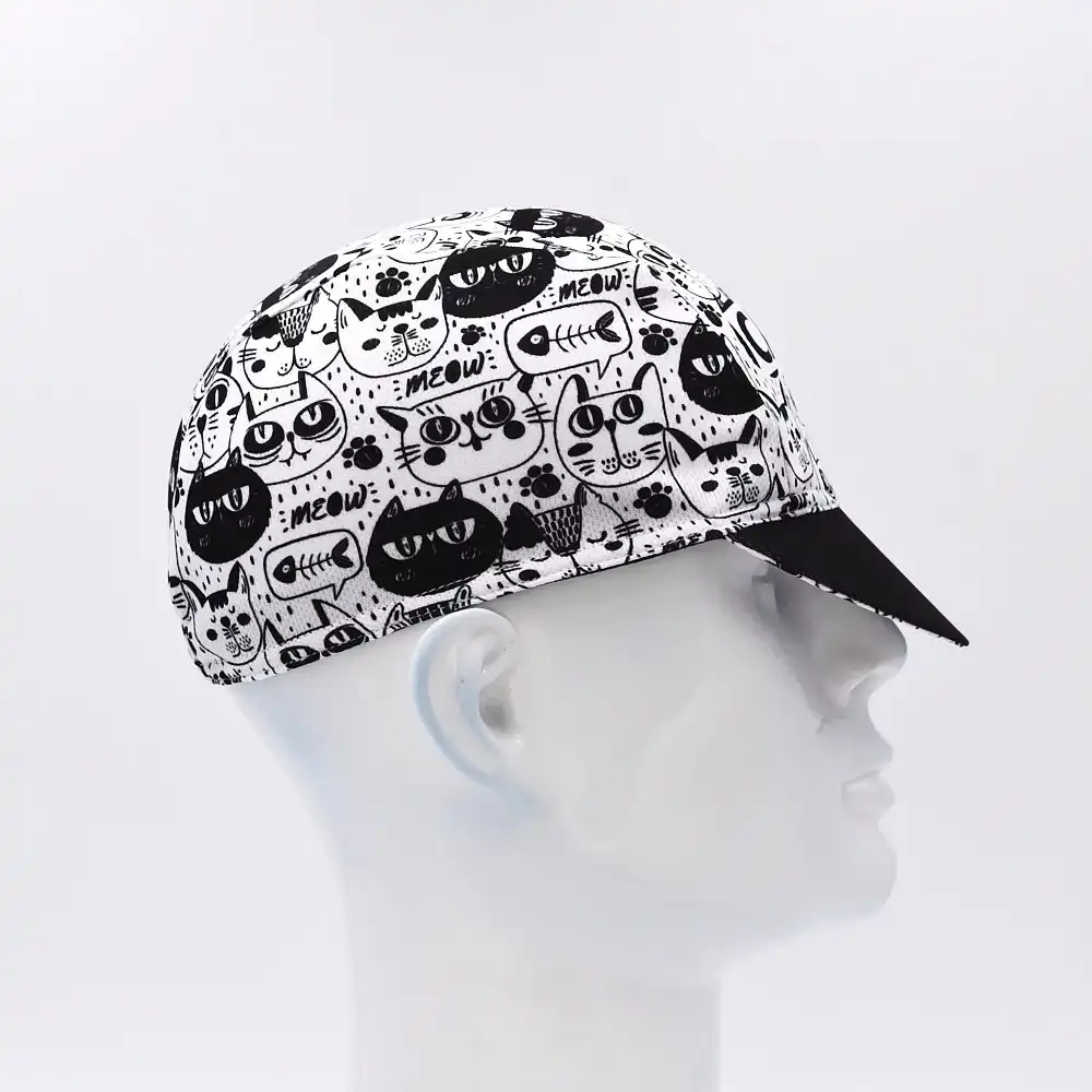 قبعات ركوب الدراجات المضحكة الجديدة على شكل قطة كلاسيكية قابلة للتنفس للجنسين Gorra Ciclismo JIASHUO