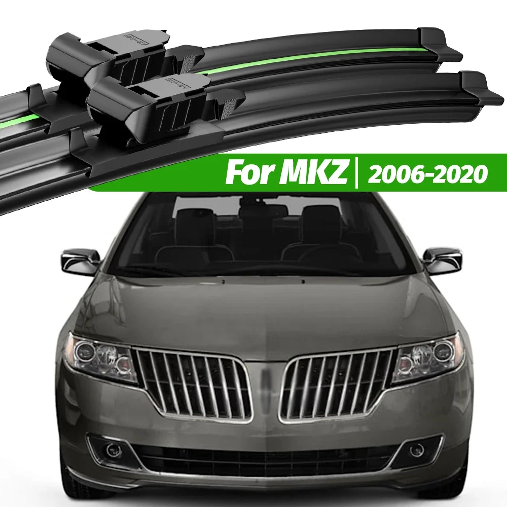 

For Lincoln MKZ 2006-2020 2pcs Front Windshield Wiper Blades 2008 2012 2013 2014 2015 2018 2019 Windscreen Window Accessories