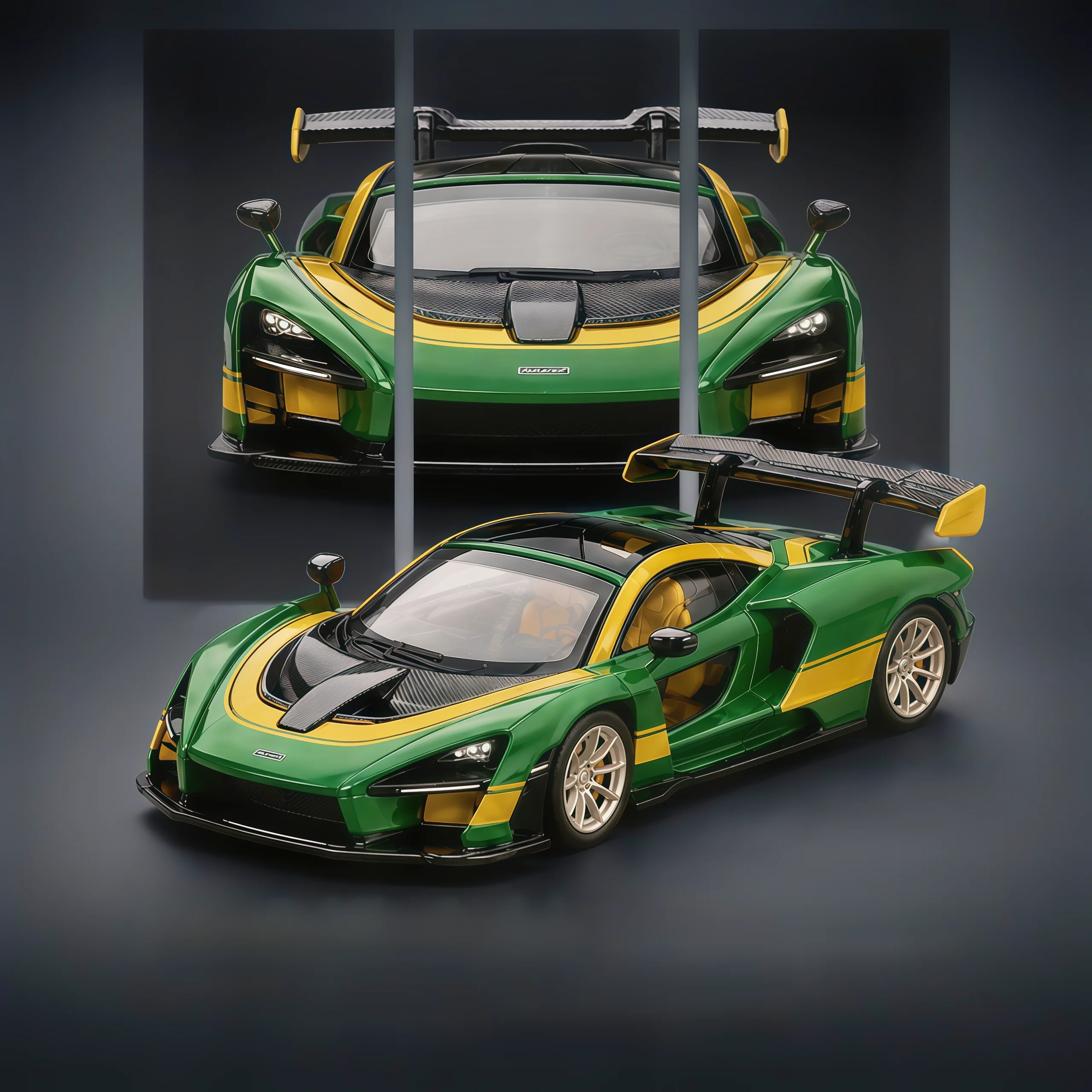 mclaren-senna-modele-de-voiture-miniature-en-alliage-a-l'echelle-1-64-cadeau-pour-garcon-jouet-de-collection-precis-provenant-de-chine-continentale-adapte-aux-enfants-de