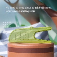 Cartoon crocodile mouth shoe remover does not hurt the shoes. The shoe remover artifact quickly removes the shoes. The shoe remo