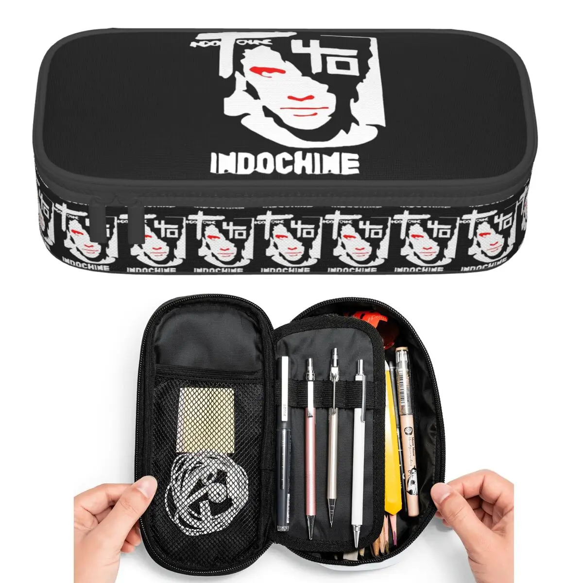 

Индокитайские пеналы для студентов, коробка для ручек, сумка для карандашей, большой пенал для хранения, держатель для ручек