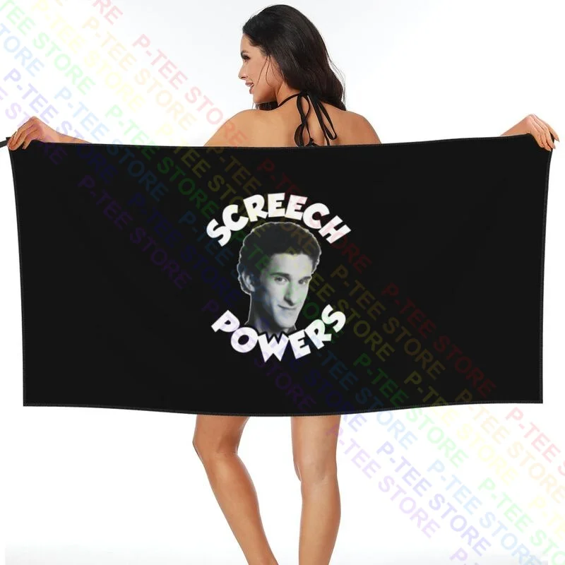 Screech Powers Saved By The Bell Cols Quick dry Towel Large Beach Towel Personalized