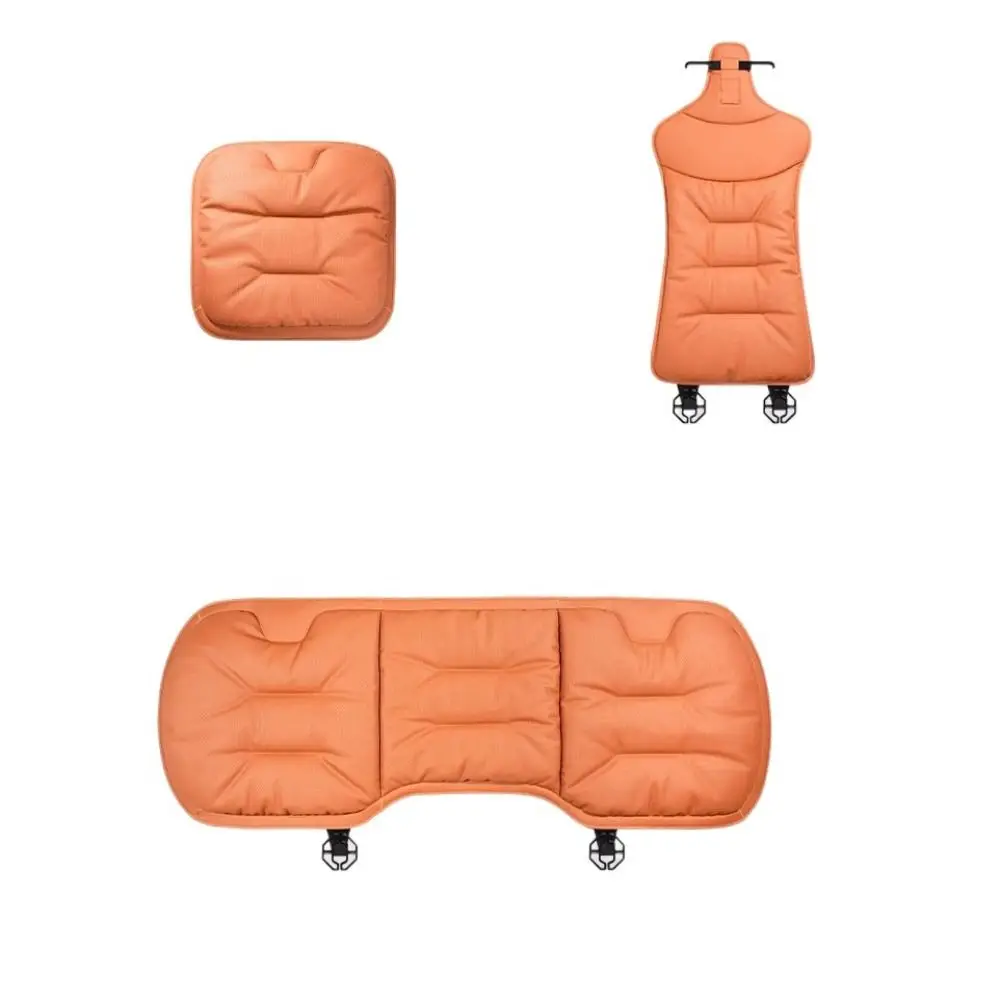 Non-slip Car Leather Cushion Soft Good Breathability Ventilated Four-season Cushion Cotton Universal Auto Seat Cushion