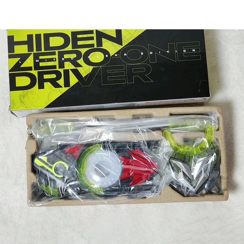 

In Stock Bandai Original Hhl Kamen Rider Zero One Belt Transparent Edition 01dx Flying Electric Drive Transparent Edition Color
