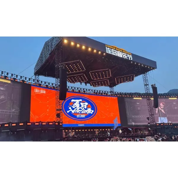 Indoor P3.91 Stage Background Rental Led Display Seamless Splicing Giant Screen
