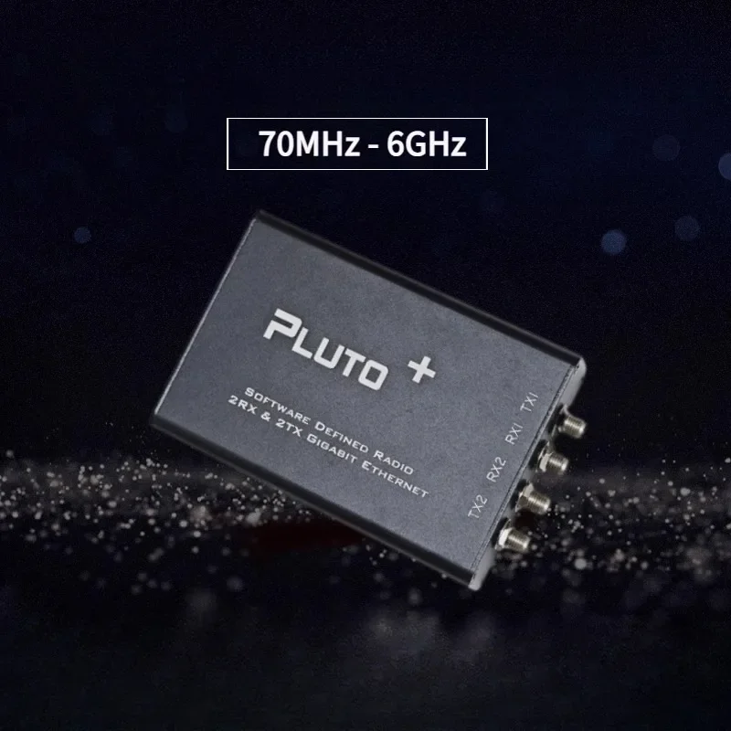 Software Radio Platform Pluto+AD9363+Zynq7010 70MHz~6GHz 2-transmitter 2-receiver 0.5ppm TCXO Support VCTCXO