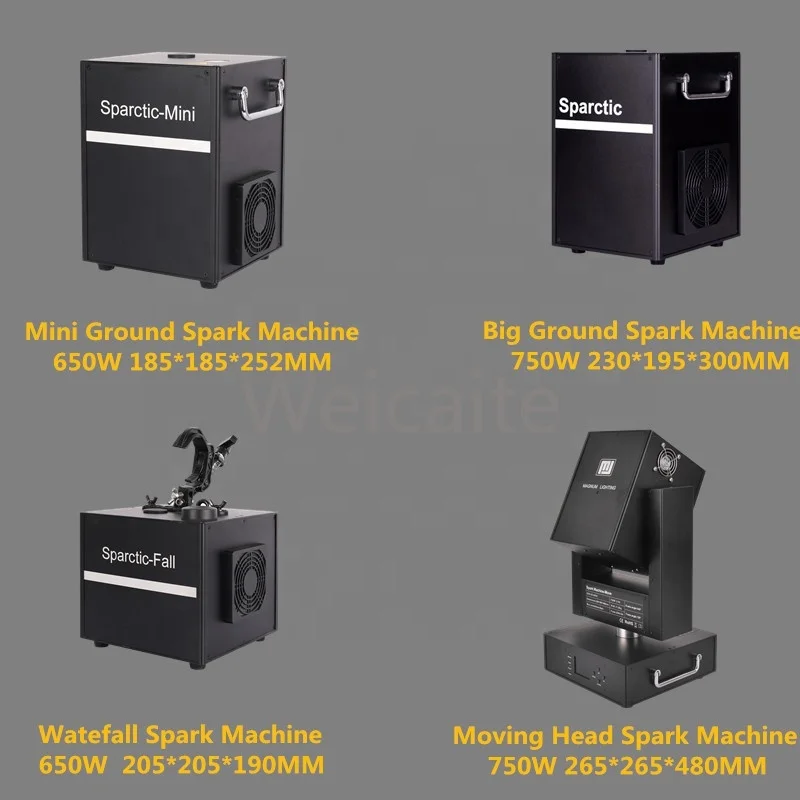 Groothandel DMX-rookmachine Indoor Cold Spark Special Effects-machine