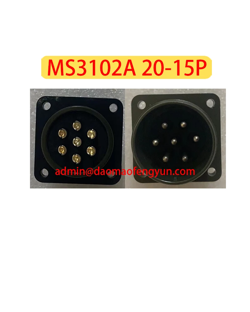 

MS3102A 20-15P Совершенно новые военные стандартные 7-полюсные вилки для авиакомпании, розетки, разъемы, MS3102A 20 15P