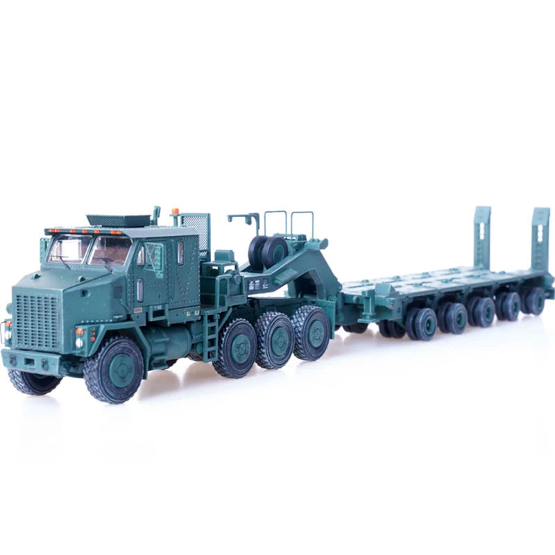 3colors American Oshkosh M1070 Heavy Transporter Alloy Vehicle 1/72 Scale Finished Military Model Toy Collection Ornament