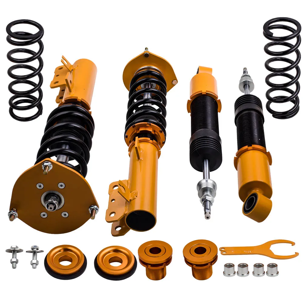 Adj. Damper Coilovers Suspension for Vo lvo S70 C70 850 1998 - 2000 Shock Absorbers Struts