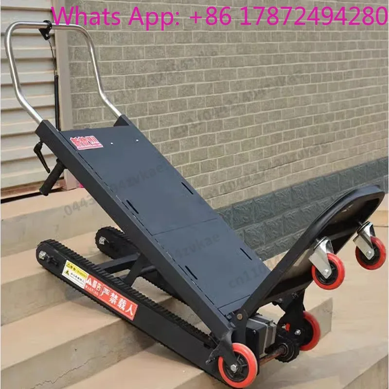 Electric Crawler Powered Stair Climber Stairs Climbing Load-bearing 400kg Transporter Automatic Silent for Home Use Foldable
