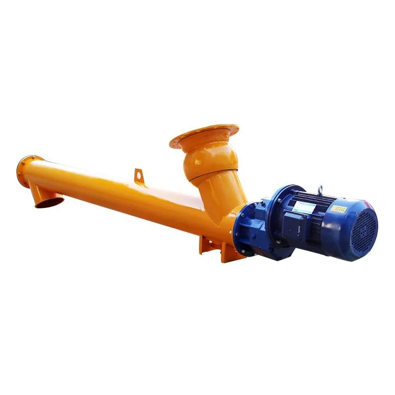 

Screw conveyor 219U tubular cement fly ash dry particle automatic feeding machine