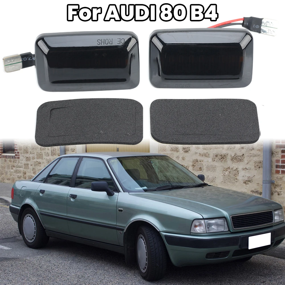 

Pair LED Dynamic Side Indicator Blinker Marker Light For VW Caddy 1983-1992 Golf 1975-MK1 MK2 Jetta Passat Polo Turn Signal Lamp
