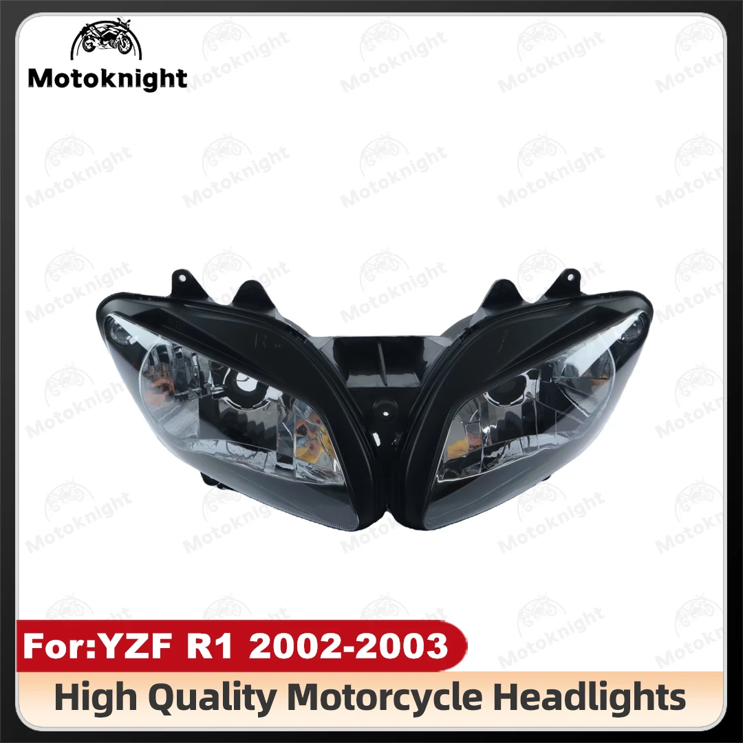 

Motorcycle Headlight Headlamp Head Light lamp For YAMAHA YZF 1000 R1 2002 2003 YZF-R1 02-03 Head Lamp Headlight assembly