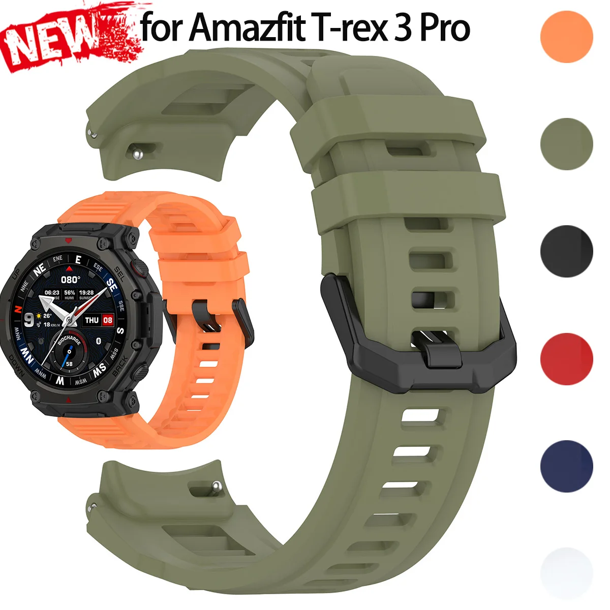 yZ[zVR[oh Huami Amazfit T-rex 3 v 48 ~[geX|[cXgbv T-rex3 vX}[gEHb`uXbgANZT[