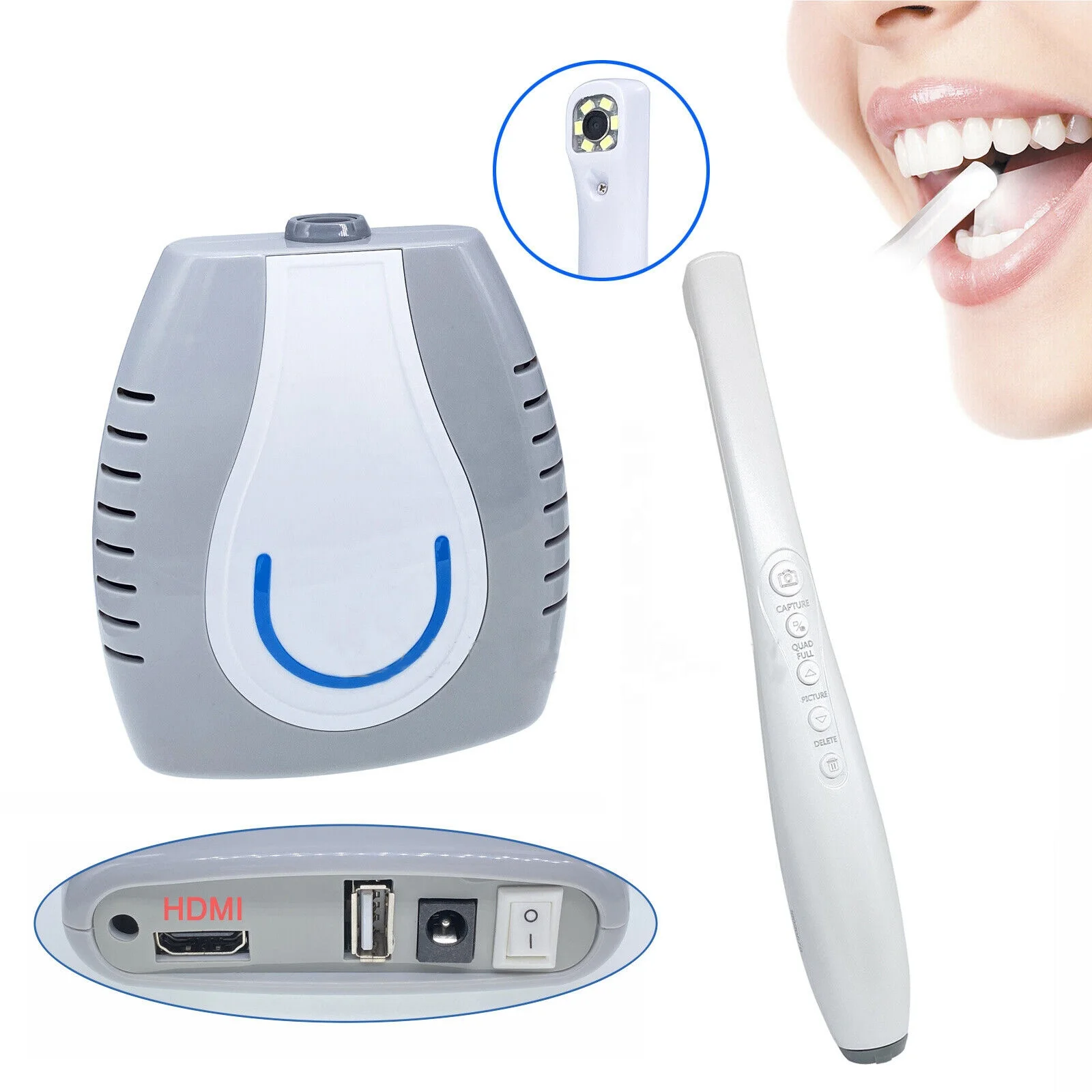 5.0 Mega HD USB  Intra Oral Camera Wireless Wi-Fi  Intraoral Camera