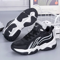 Men's Walking Shoes High-top Wear-resistant Rubber Outdoor Casual Shoes New Fashionable Comfortable Sports Shoes for Men