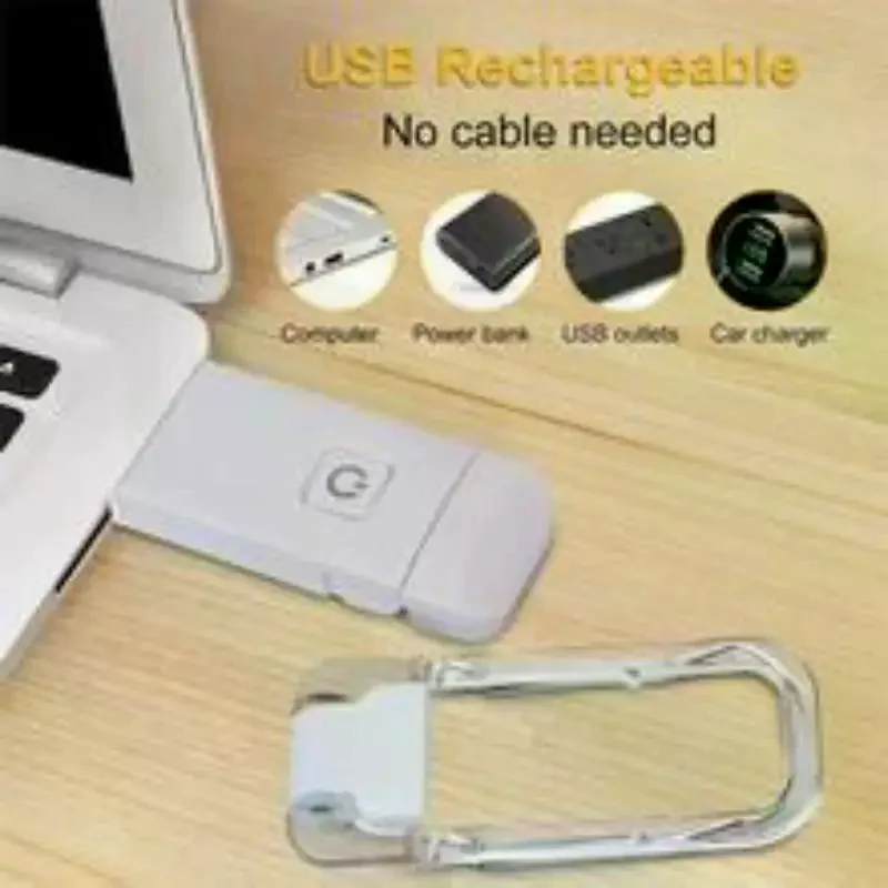 

Светодиодный USB-светильник для чтения, перезаряжаемый, с защитой для глаз, портативный, на прищепке, настольный светильник, ночник, светильник-закладка