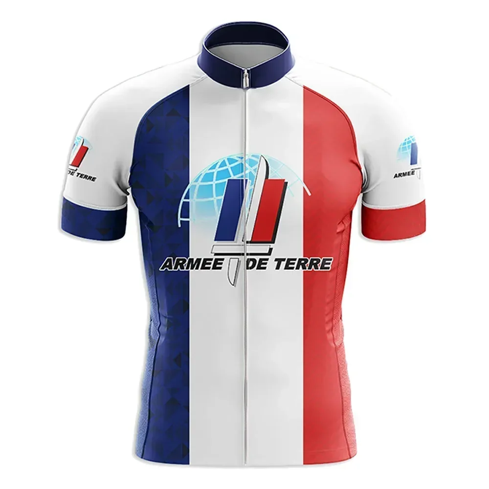 2025 France Army Cycling Jersey Set Camouflage Cycling Clothing Men Road Bike Shirts Suit Bicycle bib Shorts MTB Maillot Ropa