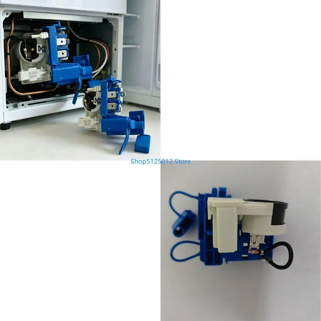 G8TC 8100ZEM Refrigerator Compressor Combination Starter, Multi-Terminal Replacement Assembly for Starter System Repair and